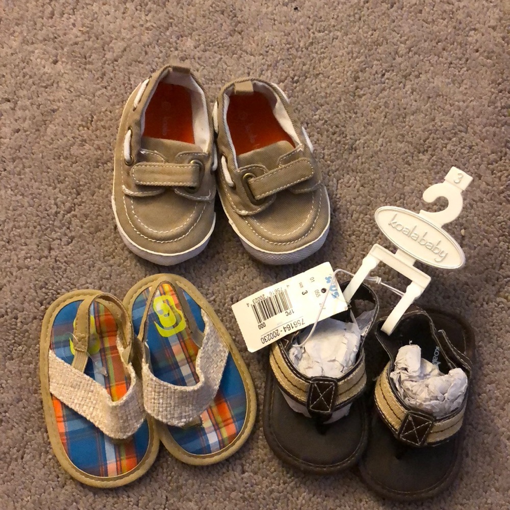 Baby summer soft shoes.